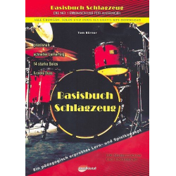         Basisbuch Schlagzeug (+MP3-Download) - Tom Börner
    
