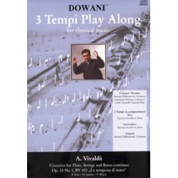         Konzert "La Tempesta di Mare" für Flöte, Streicher und Basso continuo op. 10 Nr. 1, RV 433 in F-Dur - Antonio Vivaldi
    