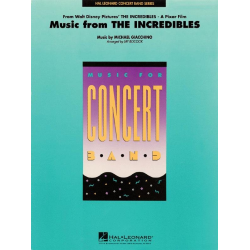         Music from The Incredibles - Michael Giacchino / Arr. Jay Bocook
    