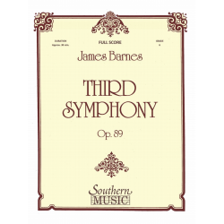         Third Symphony op 89 - James Barnes
    