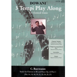         Etüden für Klarinette in B und Klavier op. 63 - Carl Baermann
    