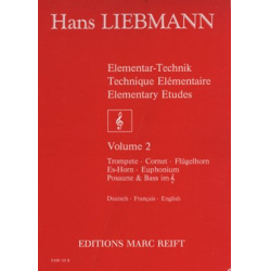         Elementar-Technik / Technique Elémentaire / Elementary Etudes Vol. 2 - Hans Liebmann
    