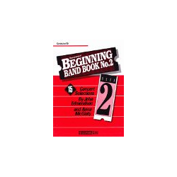         Beginning Band Book 2 - 01 Conductor (CD) - Anne McGinty & John Edmondson
    