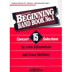         Beginning Band Book 2 - 13 Trombone / Baritone / Bassoon BC - Anne McGinty & John Edmondson
    