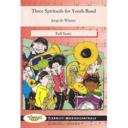        Three Spirituals for Youth Band - Joop de Winter
    