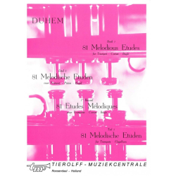         81 Melodische Etüden Teil 1 - Hippolyte-Jean Duhem
    