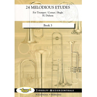 24 Melodious Etudes for Trumpet / Cornet / Flugelhorn Book 3
