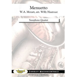         Menuetto - Wolfgang Amadeus Mozart / Arr. Willy Hautvast
    