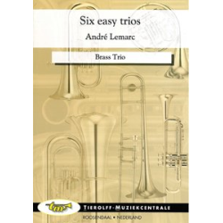         Six Easy Trios, koper trio - Diverse / Arr. André Lemarc
    