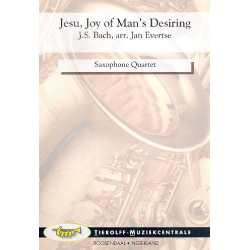         Jesu Joy of Man's Desiring - Johann Sebastian Bach / Arr. Jan Evertse
    