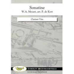         Sonatine - Wolfgang Amadeus Mozart / Arr. P. F. de Kort
    
