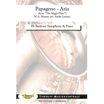 Papageno Aria (Zauberflöte) - Bariton-Sax. & Piano