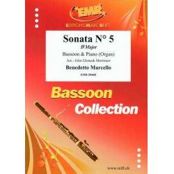         Sonata No. 5 in Bb Major - Benedetto Marcello / Arr. John Glenesk Mortimer
    