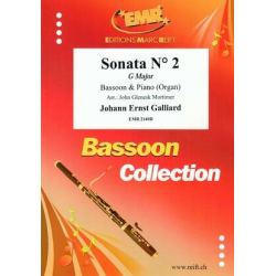         Sonata No. 2 in G Major - Johann Ernst Galliard / Arr. John Glenesk Mortimer
    