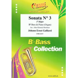         Sonata No. 3 in F Major - Johann Ernst Galliard / Arr. John Glenesk Mortimer
    