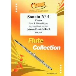         Sonata No. 4 in E minor - Johann Ernst Galliard / Arr. John Glenesk Mortimer
    