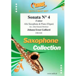         Sonata No. 4 in E minor - Johann Ernst Galliard / Arr. John Glenesk Mortimer
    