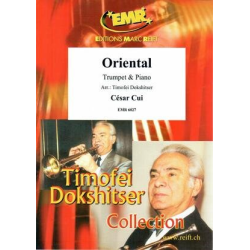         Oriental (Trompete) - Cesar Cui / Arr. Timofei Dokshitser
    