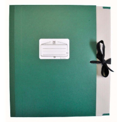         STAR Notenmappen mit Bänderverschluss Schlagermappen, mit Stirn-u. Seitenklappen mit 5 cm Rcken (Fllhöhe) Farbe: grün
    