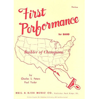 Standard of Excellence - First Performance - 12 Tenorhorn / Baritone TC