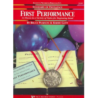 Standard of Excellence - First Performance - 13 Fagott / Posaune / Bariton