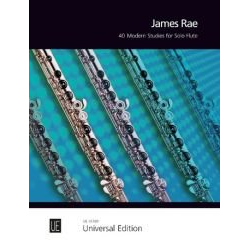         40 Modern Studies for Solo Flute - James Rae
    