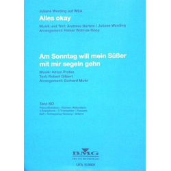         Salon Orchester: Alles Okay / Am Sonntag will mein Süsser mit mir Segeln gehn - Anton Profes
    