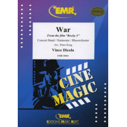         War - Vince Dicola / Arr. Peter King
    