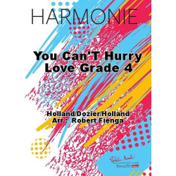        You can't Hurry Love - Holland & Dozier & Holland / Arr. Robert Fienga
    