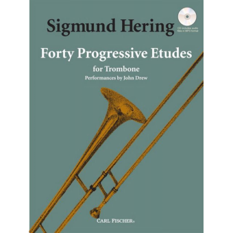 40 Progressive Etudes for trombone