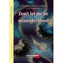         Don't let me be misunderstood - Benjamin / Marcus / Caldwell / Arr. Andrea Ravizza
    