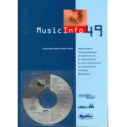 Promo PSH + CD: Halter - Musicinfo Nr. 49