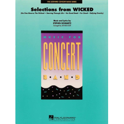         Selections from Wicked - Stephen Schwartz / Arr. Jay Bocook
    