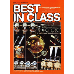         Best in Class Buch 2 - Deutsch - 05 Bb Klarinette - Bruce Pearson
    