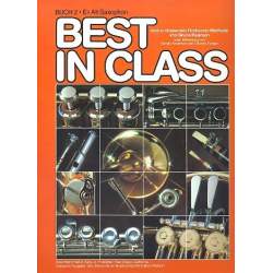         Best in Class Buch 2 - Deutsch - 07 Eb Alt Saxophon - Bruce Pearson
    