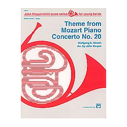         Theme from Piano Concerto No,20 (c/band) - Wolfgang Amadeus Mozart / Arr. John Kinyon
    