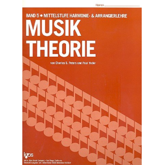 Musik-Theorie Band 5 (Deutsch)