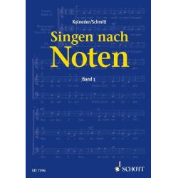        Buch: Singen nach Noten - Band 1 - Walter Kolneder
    