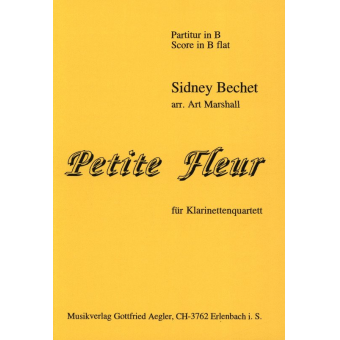 Petite Fleur (Clarinet-Quartet)