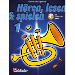         Hören, lesen & spielen 1 Flügelhorn - Joop Boerstoel / Arr. Jaap Kastelein
    