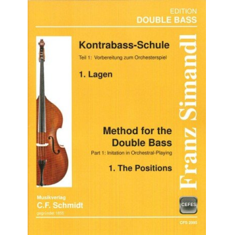 Kontrabass-Schule Teil 1 von Franz Simandl