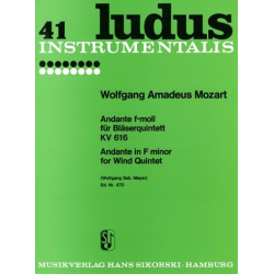         Andante F-Moll KV 616 - Wolfgang Amadeus Mozart / Arr. Wolfgang Sebastian Meyer
    
