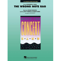         The Wrong Note Rag - Leonard Bernstein / Arr. Ted Ricketts
    