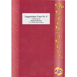         Ungarischer Tanz Nr. 5 - Johannes Brahms / Arr. Johann Spiessberger
    