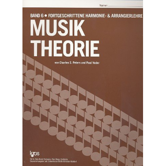 Musik-Theorie Band 6 (Deutsch)