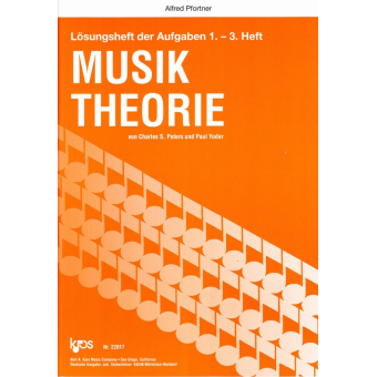 Musik-Theorie Lösungsheft Band 1 für Heft 1-3