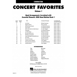         Concert Favorites Vol. 1 - Conductor - Diverse / Arr. Michael Sweeney
    