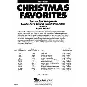 Essential Elements Christmas Favorites - Conductor