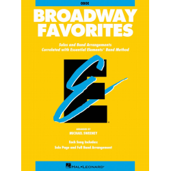         Essential Elements Broadway Favorites (Oboe) - Diverse / Arr. Michael Sweeney
    
