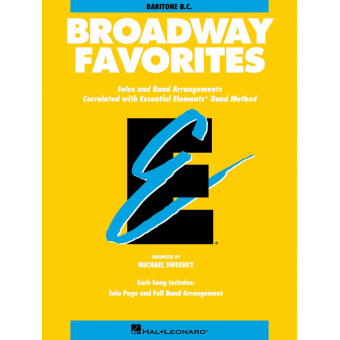 Essential Elements Broadway Favorites (Baritone BC